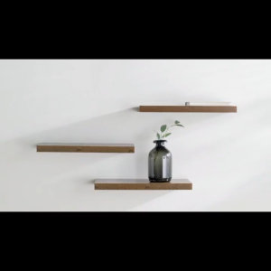FLOATING SHELF (MAKAPAL) | WITH HIDDEN BRACKET FREE INCLUSION| SOLID WOOD