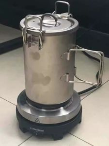 Pure Original Mini Chemical Closed Laboratory Electric Furnace 500W Tea Coffee Boiler Silent RK501 Rommelsbacher German Infrared Carbon Tube Heating