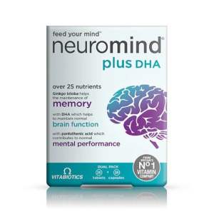 💯ของแท้💯 วิตามินสำหรับเด็กโตและผู้ใหญ่ Vitabiotics Neuromind Plus DHA
