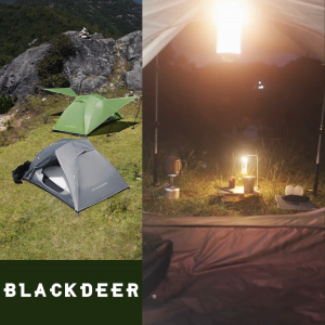 BLACKDEER Archeos UL 2P 3 Season Hiker Tent 1.69kg | Dual Awning| Aluminium Poles | PU3000mm Silicone Fabric