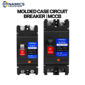 Taxnele DC MCCB Circuit Breaker Molded Case Circuit Breaker 2 Pole | 150A 200A 250A | 20TXBD2-250/PV | High Breaking Capacity 1000V | Solar