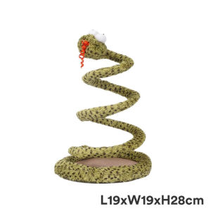 zeze | Interactive Cat Toy Spring Snake Feather Teaser