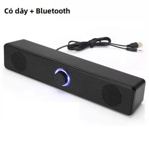 Loa Bluetooth Di Động Soundbar Hộp Âm Thanh Có Dây & Không Dây Cho PC TV Laptop Máy Tính Để Bàn - Máy Tính AYEBEAU Caixa De Som