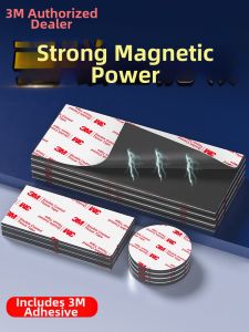 3M | Strong Magnetic Adhesion Magnet Patches Round Shape