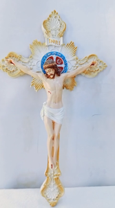 Salib Benedictus Bersinar / Salib Dinding Tinggi 335 cm - PR 58 (Sudah Termasuk Bubble wrap 2 Meter)