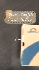 RECORD CONFERO SEPATU SEKOLAH ANAK 5-13 THN TK SD SMP FULL BLACK HITAM PUTIH VELKRO PEREKAT SZ 30-37