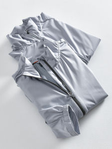 Couples Outdoor Lightweight Breathable Sun Protection Sports Casual Stand Collar Jacket Autumn Mens Fashion Urban Style Zipper Pocket