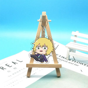 Bandai | Anime Mob Psycho 100 Acrylic Móc Khóa Kageyama Shigeo Reigen Arataka Ekubo Ritsu Hanazawa Teruki Sưu Tập Nhân Vật Quà Tặng