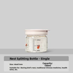 Ankou | Food-Grade Steamable Borosilicate Glass Nesting Bottle
