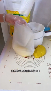 3PCS Kneading Dough Bag Silicone Kneading Bag Non-Stick Flour Mixer Bag Kitchen DIY Baking Tool