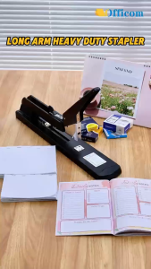 Heavy Duty Stapler Long Arm 240 Sheets Capacity NO.0700 Book Binder Stapler for Office School Craft