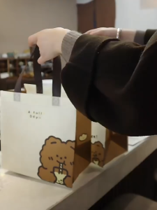 Food Storage Cooler Bag / Insulated Bag / Aluminium Foil Takeaway Bag / Milk Tea Coffee Takeaway Bag