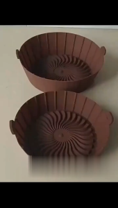 Air Fryer Silikon Tahan Panas / Air Fryer Pot Pan Basket Murah / Air Fryer Silikon Anti Lengket