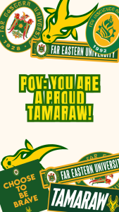 FAR EASTERN UNIVERSITY FEU VINYL STICKER (WATERPROOF AND SCRATCH PROOF)