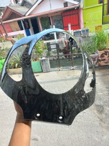 tameng depan scoopy new 2022 karbon forget