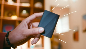 Samsung MU-PG T9 USB 3.2 Gen2x2 Portable Solid State Drive Black | 1TB | 2TB | 4TB | Portable SSD | External SSD | Samsung SSD***FREE!!! Samsung Neck Pillow***