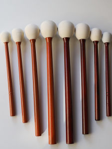 Chinese Style Wooden Fish Stick Real Wood Echo Drum Stick Gong Hammer Handmade Carving Home Decoration Sculpture Craft Accessories