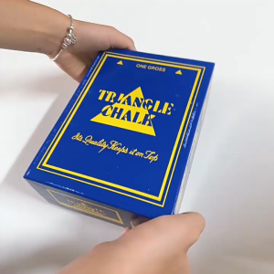 【COD】36pcs Billiards Chocolate Powder Billiards Accessories Blue Box Triangle Box Wiping Rod Powder Billiards Powder Dust Free Billiards Special Suitable for Billiards Tables and Various Activities