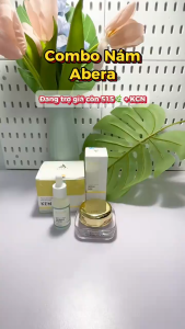 Kem Nám Da Abera Linh Chi Đỏ 20gr - Mờ Nám Tàn Nhang Đồi Mồi & Bảo Vệ Da Nám Dưỡng Da Trắng Sáng