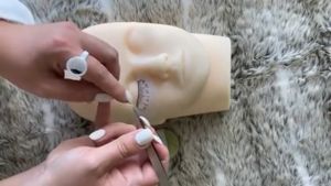 Glue Mata Kedipan Tahan Lama 5ml - Blue Transparent No Odor Paket Tunggal Solusi Mudah Tanam Bulu Mata Tanam