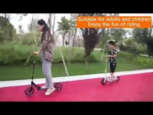 Adult/Teens Scooter Foldable Steel City Work Campus Walking Tool Height Adjustable With Brake