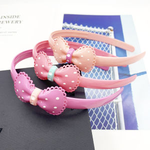 Little Girl Cute Princess Headband Student Durable Not Hurt Hairpin Girl Bow Headband Kids Hairware