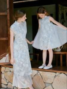 XIANGYING | Parent-Child Matching Cheongsam-style Dress