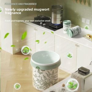 MONLEYTA | Thickened Mosquito Repellent Drawstring Trash Bags Home Use Extra Large Kitchen Garbage Bags Handy Carrying Handle Affordable Pack