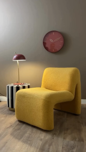 Karlsson Wall clock 40cm Petals metal grayed jade. Design by: Boxtel & Buijs.