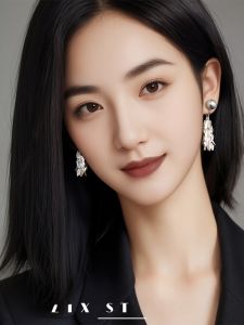 Pain-Free Leaf Tassel Pearl Earrings for Women New Style No-Piercing Fashion Jewelry Alloy/Dipped Silver/Dipped Gold Finish