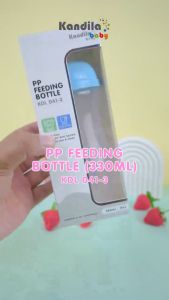 Kandila Baby PP Feeding Milk Bottle 330ml - Botol Minum Bayi