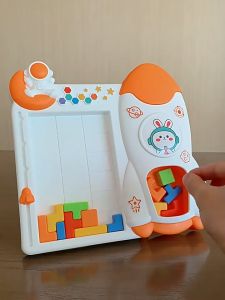 3D Russian Tetris Puzzle Blocks Game Montessori Educational Kids Toy Gift