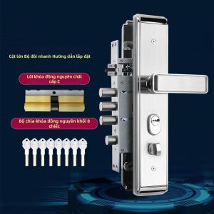 DIANRUI | Bộ Khóa Cửa Chống Trộm Dày Chống Cậy
