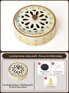 NITUGUSHI | Đế Đốt Nhang Sáng Tạo Kích Thước Lớn Có Nắp