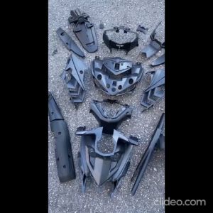 Y150 ZR Y15 V2 COMPLETE SET COVER INNER HITAM MATTE OEM 15 ITEM ( FULLSET ) READY STOK / KILAT