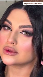 KAKALENS My Hydrocor Brown Pinkin 14.5mm Natural Lens / Softlen My Hydrocor by Pinkin Softlens