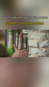 2 Packs Flagship Professional Outdoor Water Purifiers Portable Filter Set for Camping Hiking Emergency Survival