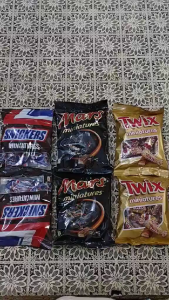 MARS/SNICKERS/TWIX MINIATURES Chocolates Candy 150grams | Sealed Pouch