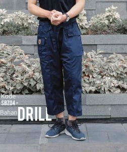 Sirwal Cingkrang Boxer Pria Dewasa Al Hanif Bahan Drill