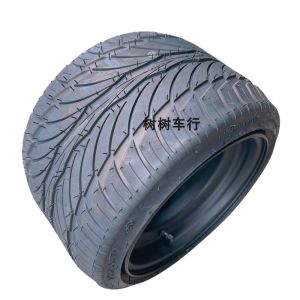Amusement Equipment Flat Racing Kart Beach Car 235/30-10 Inch Modified Off-Road Motorcycle Tyres Iron Hub Bicycle Wheels