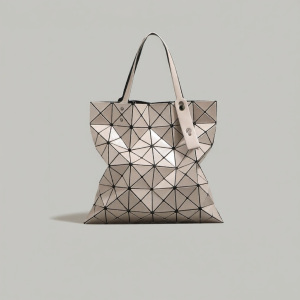 Geometric Lattice Tote Bag Large Capacity