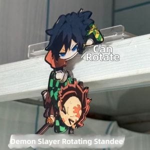 Acrylic Demon Slayer Figure Decorative Item