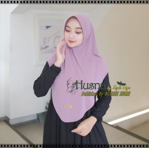 Kerudung Pet Ropel Husna Jilbab Marwah Bergo Hijab Instan Dewasa Kekinian Trendy Jersey Zara Premium