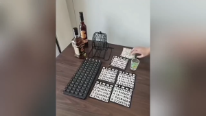 Bingo Game Set Bar Table Party Table Bar Lottery Machine Family And Party Games