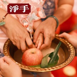 Stainless Steel Baby Handwashing Bowl One Year Ceremony Bowl Infant Hand Cleaning Gift Bowl Household Personal Cleaning Tool