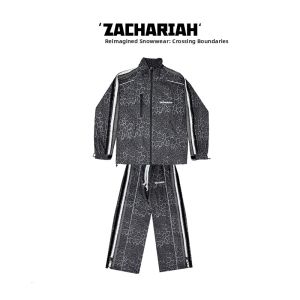 ZACHARIAH | Pink Windproof Waterproof Ski Suit