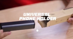 Portable E02 Rotating Desktop Clamp Phone Mount 360° Folding Portable Phone Holder Travel