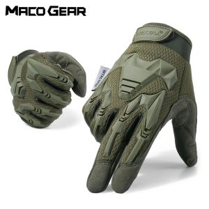 Outdoor Tactical Gloves Camo Cycling Glove Sport Hiking Climbing Paintball Shooting Hunting Riding Ski Full Finger Mittens Men