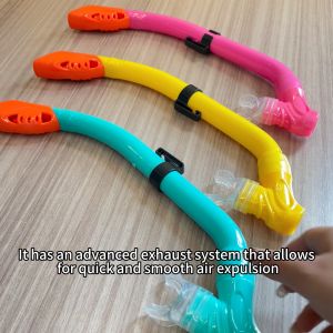 Diving Snorkel Full Dry Underwater Breathing Tube Snorkeling Gear Swimming Scuba Diving Kids