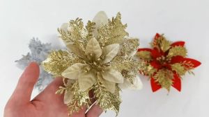 Sincecu 10PCS Artificial Christmas Flowers: A Comprehensive Guide to Enhance Your Home Decor